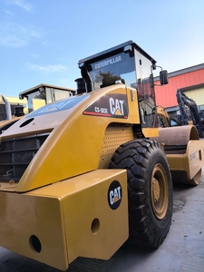 Used 20 Ton Compactor Road Roller Caterpillar CAT CS683E CS683 Single Drum Vibratory Roller Good Performance Pump Available for - Product Image 4