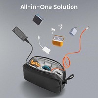 Etui voor elektronische accessoires Waterbestendig Duurzame opbergtas voor telefoon, kabels, oplader, powerbank, alleen etui