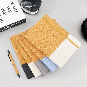Carnet d'étude en cuir PU A5 écologique avec nom personnalisé pour les étudiants universitaires - Product Image 3