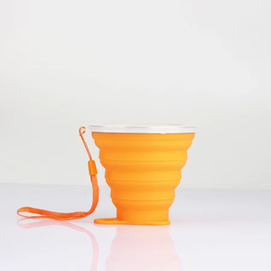 270ML Silicone Collapsible Cups Camping Foldable Travel Water Bottle Outdoor Children Reusable Folding <b>Mug</b> - Product Image 3