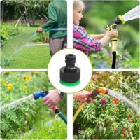 Kit de raccordement rapide fileté pour tuyau d'arrosage extérieur en plastique ABS, 8 bars, pour une irrigation efficace