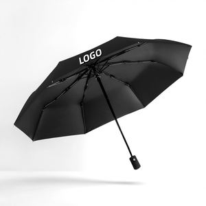 Parapluie Automatique Pliant 3 Volets Personnalisé 2026 Coupe-Vent Portable Promotionnel Pas Cher Anti-UV Pluie Soleil avec Logo - Product Image 4