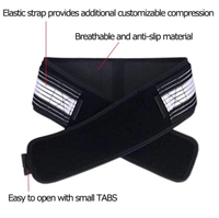 Ceinture de soutien sacro-iliaque réglable de haute qualité ceinture de soutien de taille inférieure respirante pour femmes et hommes