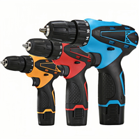 Perceuse sans fil au lithium YLW YLA-D11-12B 12V, multifonctionnelle, moteur à balais industriel, mandrin 1/2, double vitesse, alimentée par batterie