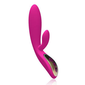 Vendita calda USB ricaricabile stimolatore clitorideo spinta orgasmo vibrazioni del pene massaggiatore ricarica magnetica bacchetta vibratore punto G - Product Image 3