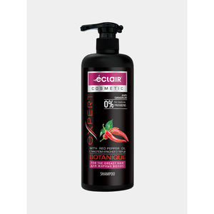 Champú Profesional Diario para el Cabello 900 ml Vegano con Aceite de Argán y Gel de Pimiento Rojo, Suavizante y de Limpieza Profunda para Uso en Salón Eclair - Product Image 3