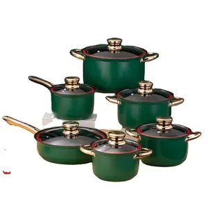 Revestimento Panelas Pot Set Double Bottom Steamer Pot Sopa Pot Wok Mul Venda Quente Aço Inoxidável Espessado de Alta Qualidade com Granito