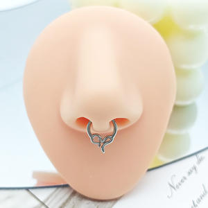 Joias Personalizadas em Aço Inoxidável para Piercing DIY Atacado em Lote Anel de Septo em Forma de Cobra Piercing de Cartilagem - Product Image 4