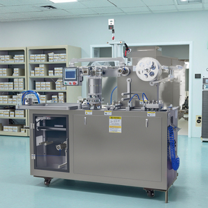 Blister Packer elettrico usato con nucleo pompa del motore assemblato e tubo di gocciolamento per alimenti liquidi e polveri Blister confezionatrici - Product Image 3