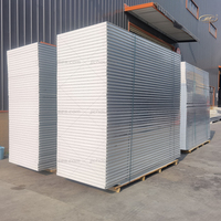 Usine directe 50mm chambre froide décorative mousse de polyuréthane toit mur Eps ciment prix tunisie panneau sandwich en métal conception Tuekey