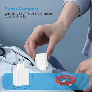 <span class=keywords><strong>Cargador</strong></span> Warp de 65W, Carga Súper Rápida, Adaptador de Corriente USB de 65W, Cable Tipo C para <span class=keywords><strong>One</strong></span> <span class=keywords><strong>Plus</strong></span> 1+ 9 <span class=keywords><strong>Pro</strong></span> 9R <span class=keywords><strong>8</strong></span> 8T Nord N100 para OPPO Realme - Product Image 2
