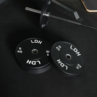 Discos de Goma para Gimnasio LDH Factory con Logotipo Personalizado, Uso Universal, Unisex