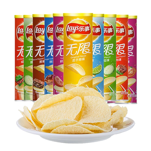 Khoai tây chiên bán chạy nhất, 100% khoai tây, nhiều vị, ăn liền, 104g, chất lượng cao, đồ ăn vặt rau củ muối - Product Image 4