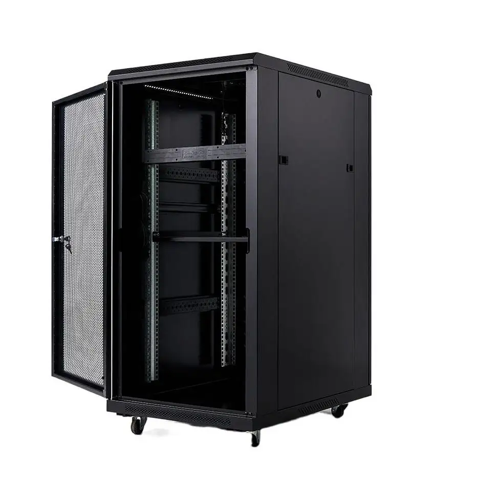 Waterproof Server Rack Manufacturers Vertical Cable Management Mounted Network Data Cabinets 19 Inch Professional Manufacture