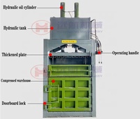 Pet bouteille métal coton paille déchets papier recyclage presse à balles plastique presse à balles hydraulique automatique machine à balles prix