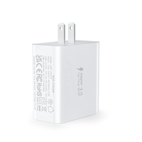 Chargeur rapide universel 60W, prise EU US UK JP, multi-ports PD QC 3 Type C 2 USB a, adaptateur mural, Cargador Rapido pour iPhone Samsung