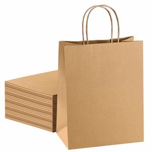 Máquinas para Hacer Bolsas de Papel Kraft al por Mayor, Bolsas de Embalaje Kraft Impresas Personalizadas con su Propio Logotipo y Asa - Product Image 5