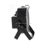 Projecteur LED professionnel en plastique 18 pièces/carton RGB IP65, lumières de projection DMX512/contrôle sonore pour éclairage de scène et discothèque