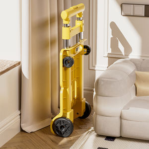 Chariot utilitaire pliable portable pour la maison, chariot de courses et chariot à bagages - Product Image 2