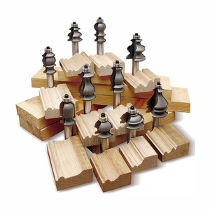 Juego de brocas para enrutador de moldeo arquitectónico, 10 Uds., cuchillo de línea de vástago de 12mm, cortador de espiga para carpintería - Product Image 6