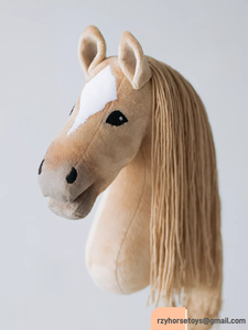 <span class=keywords><strong>DR</strong></span> Éxito de Ventas Caballito de Palo de Peluche de Madera para Regalo de Navidad en Stock - Product Image 5