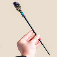 Cristaux en Gros : Pierres Roulées Naturelles, Éclats de Turquoise, Sceptre, Baguette Magique pour Wicca, Tendance Mode et Jeu de Rôle