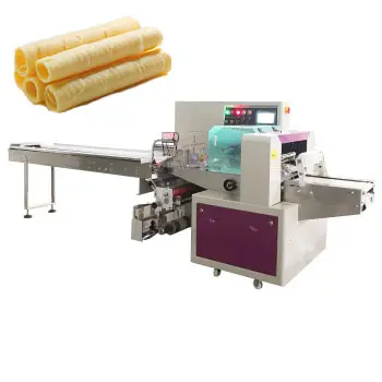 TCZB-250X Automatic Thai Popular Packaging Machine Egg Roll Seaweed Roll Packaging Machine