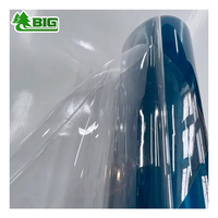 Rollo de Lámina de PVC Transparente de Alta Resistencia Boligao, Película de PVC Flexible Transparente, Lámina de Plástico Impermeable para Cubierta de Mesa y Embalaje