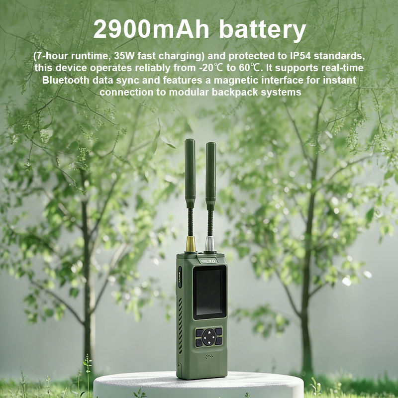 100-8000mhz Drone Detector Uav Detection System Handheld Detector with ...