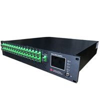 Amplificateur de signal optique EDFA PON CATV 32 ports avec WDM 1530-1560 nm pour système de renforcement de signal réseau FTTH PON