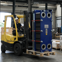Échangeur de chaleur à plaques en acier inoxydable Jinkailong, joint de cadre, refroidisseur de moteur, économie d'énergie, capacité de débit de 1000 L/h, 220 V/380 V, 1,6 Mpa