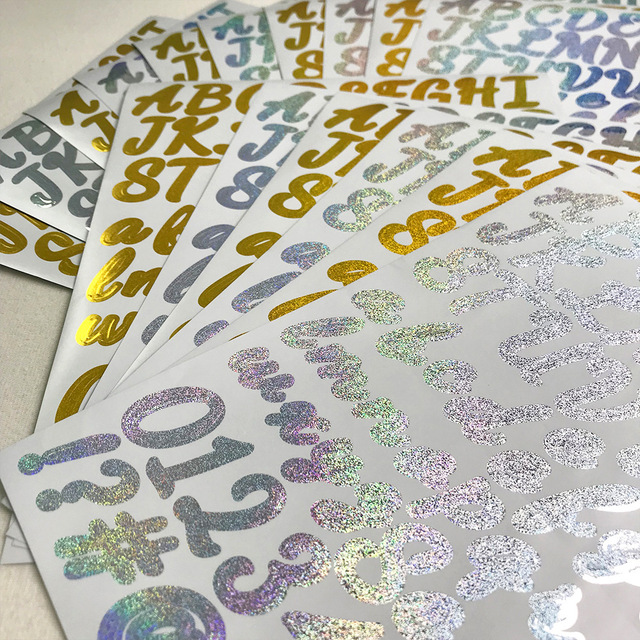 Metallic Letters Labels Customized Logo Stickers Gold Label Metal 3d Waterproof Custom Sticker Adhesive Sticker