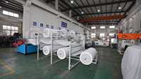 Nouveau Pansatec PE EPE mousse Air bulle Film Wrap à feuille Machine de découpe entièrement automatique anneau couteau moteur engrenage