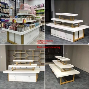 Expositor <span class=keywords><strong>de</strong></span> doble cara y tres niveles Nakajima para supermercados, ideal para promoción <span class=keywords><strong>de</strong></span> productos <span class=keywords><strong>de</strong></span> maternidad, bebé, joyería y cosméticos. - Product Image 4