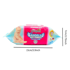 Lingettes <span class=keywords><strong>pour</strong></span> bébé en tissu non tissé doux <span class=keywords><strong>pour</strong></span> la peau, avec couvercle en ruban adhésif, <span class=keywords><strong>pour</strong></span> les mains et la bouche, vente en gros, personnalisation - Product Image 5