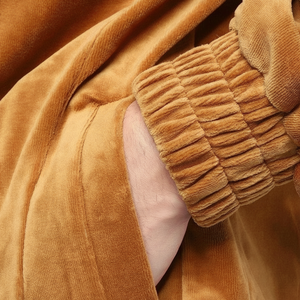 Chándal de Terciopelo para Hombre de Alta Calidad, Totalmente Personalizado, Transpirable, Cómodo, Antiarrugas, Sudaderas con Capucha de Terciopelo para Hombre, Últimos Diseños - Product Image 1