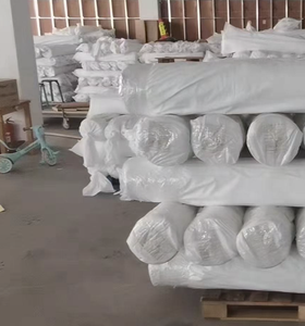 नए आगमन के लिए कपड़ा 100% कपड़ा 133*72 सादे होटल और होम बेड शीट फिट शीट सेट शीट सेट - Product Image 5