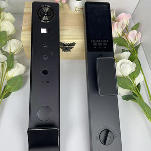 Serratura Intelligente per Porta in Legno con Riconoscimento Facciale 3D Elettronico, Impronta Digitale Automatica, WIFI Tuya e Telecamera - Product Image 2