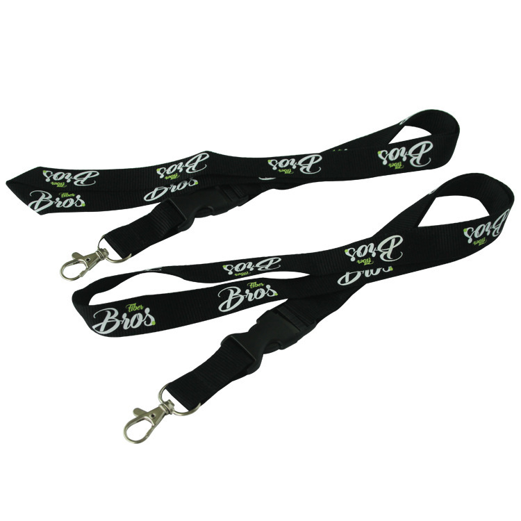Wholesale Lanyard Polyester ID Card Neck Straps Metal Clip Hook Personalized For Key Sublimation Printing Lanyards Image 4
