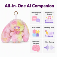 Série Colorful Sweetheart AI PVC Bean Bag Vinyl Blind Box Personnage Frozen Pendentif Poupée Intelligente Unisexe Cadeau d'Anniversaire Tous Âges