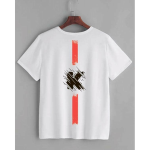 เสื้อยืดแฟชั่นใส่ได้ทุกเพศสำหรับฤดูร้อนเสื้อยืดผ้าฝ้าย100% ทรงวินเทจทรงพอดีตัวปกติพิมพ์ลายทึบสไตล์ลำลองน้ำหนักเบา - Product Image 2