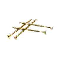 Kit d'assortiment de vis à bois aggloméré personnalisable vis zingurées autotaraudeuses filetage M3 M4 armoires de meubles en bois pour cloisons sèches