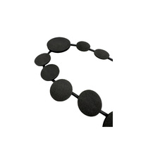 Collier ras du cou sportif en cuir et corde, style européen et américain, fait main, avec chaîne en caoutchouc, vente en gros d'usine pour femmes