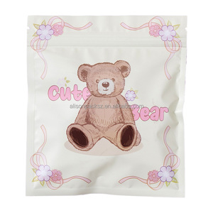 Caja ciega de juguete con estampado personalizado, bolsa de paquete de embalaje, bolsa de Mylar con sello lateral de tres con cierre de cremallera, bolsitas de 13*15CM - Product Image 1