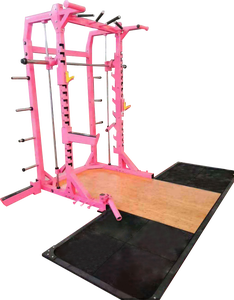 Attrezzatura da palestra per Fitness commerciale Squat Power Rack per pesi pesanti Multi-funzionale Rack + piattaforma di sollevamento pesi a forma di T - Product Image 3