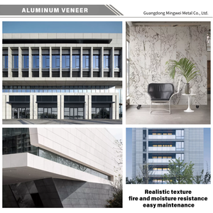 <span class=keywords><strong>2025</strong></span>プロの製造1-3mm自然石アルミニウムベニヤパネルモダンモールヴィラ外壁クラッディングファサード用 - Product Image 5