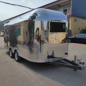 नई डिजाइन खाद्य ट्रेलरों मोबाइल कॉफी दुकान कियोस्क के साथ पूर्ण रसोई उपकरण - Product Image 2