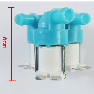 Válvula de agua para lavadora Samsung DC33-41012A, interruptor de entrada de solenoide de plástico de 2,6 cm x 2 cm x 2 cm, 12 V, automático - Product Image 3