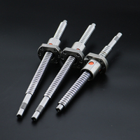 Vis à billes HLTNC C7 SFU1605, 16 mm, filetage roulé, acier, longueur personnalisée 0-6000 mm, pour routeur CNC, imprimante 3D
