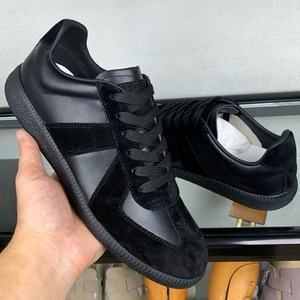 Chaussures de marque de qualité supérieure en cuir véritable, plates et décontractées pour hommes et femmes, sportives, élégantes, à lacets, confortables pour la marche - Product Image 3